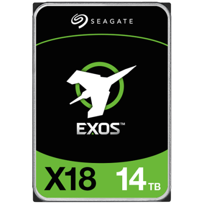 HDD Server SEAGATE Exos X18 14TB 512e/4Kn, 3.5", 256MB, 7200RPM, SATA