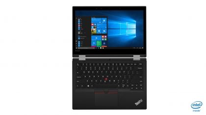 Laptop 2-in-1 Lenovo 13.3'' ThinkPad L390 Yoga, FHD IPS Touch, Intel Core i7-8565U , 8GB DDR4, 512GB SSD, GMA UHD 620, Win 10 Pro, Black 
