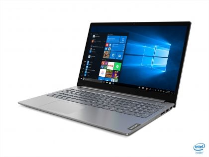 Laptop Lenovo ThinkBook 15 - IML, Intel Core (10th Gen) i5-10210U, 15.6" FHD, RAM 8GB, 512GB, AMD Radeon™ 620 - dedicata, Culoare: Mineral Grey, DOS