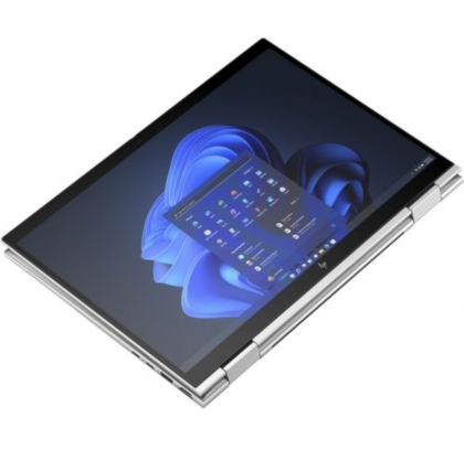 Laptop HP EliteBook x360 1040 G10, Procesor 13th Generation Intel Core i7 1355U up to 5.0GHz, 14" WUXGA(1920x1200)IPS anti-glare 400nits, touchscreen,ram 32GB 4800MHz DDR5,  512GB SSD M.2 PCIe NVMe, Intel Iris Xᶱ Graphics, culoare Silver, Windows11 Pro