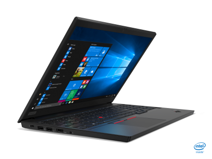 Laptop Lenovo ThinkPad E15 , Intel Core (10th Gen) i7-10510U, 15.6" FHD, 1x 16GB DIMM DDR4-2666, 512GB SSD, AMD Radeon RX 640 2GB GDDR5 - dedicata, Culoare: Black, Windows 10 Pro