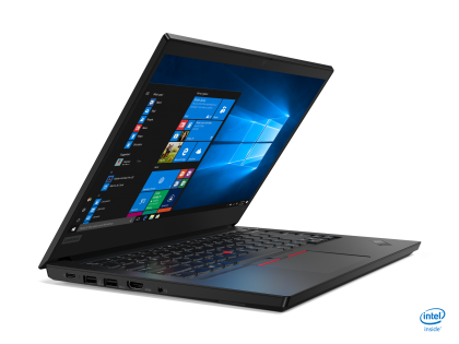 Laptop Lenovo ThinkPad E14 , Intel Core (10th Gen) I5-10210U, 14" FHD, RAM 8GB, SSD 256GB, Intel UHD Graphics, Culoare: Black, Windows 10 Pro 