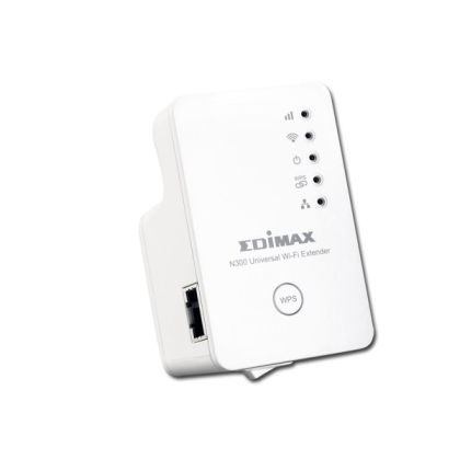EDIMAX Wireless Extender/AP EW-7438RPn (N300 Universal Smart Wi-Fi Extender/Access Point, 802.11b/g/n, 3-in-1 Extender/AP/Bridge), Retail (RU)