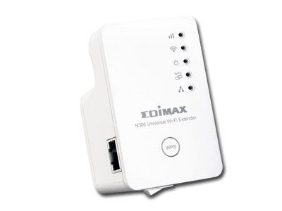 EDIMAX Wireless Extender/AP EW-7438RPn (N300 Universal Smart Wi-Fi Extender/Access Point, 802.11b/g/n, 3-in-1 Extender/AP/Bridge), Retail (RU)