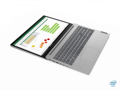 Laptop Lenovo ThinkBook 15- IML, Intel Core (10th Gen) i3, 15.6" FHD, RAM 8GB, SSD 256GB, Intel UHD Graphics, Culoare: Mineral Gray, DOS