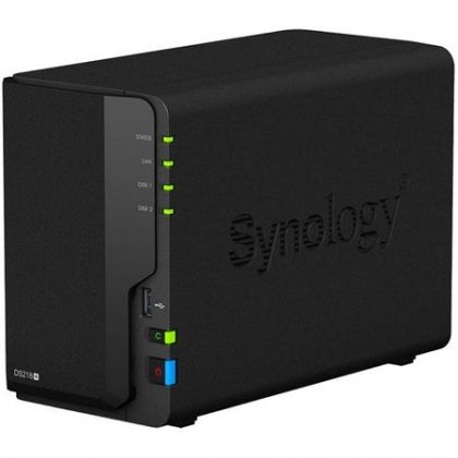 Network Attached Storage Synology DiskStation DS218+, Procesor Intel® Celeron® J3355, 2.0GHz, 2 GB DDR3, 2 bay