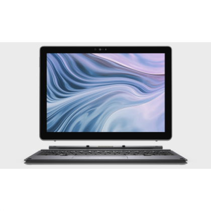 Laptop Dell Latitude 7210 2in1, Procesor Intel Core i5-10210U up to 4.2GHz, 12.3" FHD (1920x1280) Touch anti-glare anti-smudge with DX glass, ram 8GB 2667MHz LPDDR4, 256GB SSD M.2 PCIe NVMe, Intel UHD Graphics, culoareTitan Grey, Windows 10 Pro
