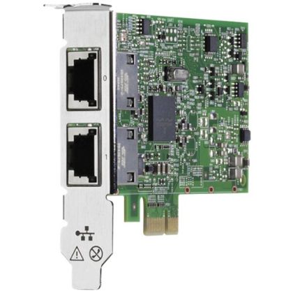 Broadcom NetXtreme BCM5720-2P (BCM95720A2003AC) SGL Dual-Port 1Gb RJ-45 Ethernet Server Adapter, LP + FH brackets incl, BOX
