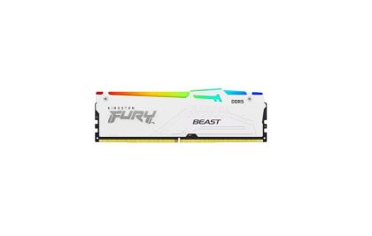 Kingston 32GB 5600MT/s DDR5 CL36 DIMM (Kit of 2) FURY Beast White RGB EXPO, EAN: 740617333701