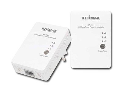 EDIMAX HP-5101K 500Mbps Nano PowerLine Adapter Kit