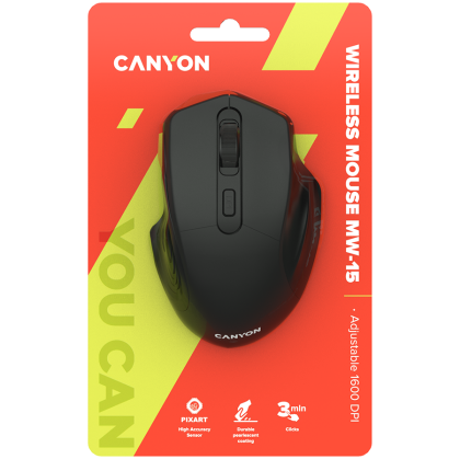 CANYON mouse MW-15 Wireless Black