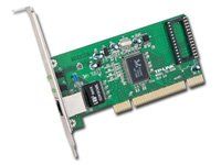 TP-LINK 32-bit Gigabit PCI Network Adapter, RealTek RTL8169SC, 10/100/1000Mbps Auto-Negotiation RJ45 port, Auto MDI/MDX