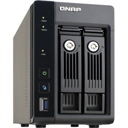 QNAP TS-253 Pro 2-Bay Professional-grade NAS, Intel 2.0GHz Quad Core CPU Supports Virtualization Station