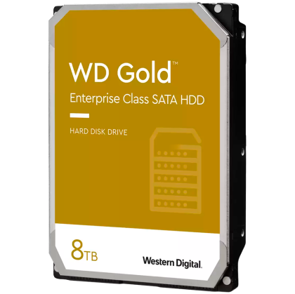 HDD Server WD Gold 8TB CMR 512e, 3.5'', 256MB, 7200 RPM, SATA