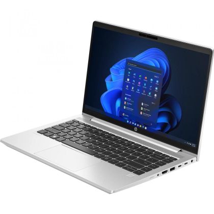 Laptop HP ProBook 440 G10, Procesor 13th Generation Intel Core i7 1355U up to 5GHz, 14" FHD (1920x1080) IPS anti-glare 250nits, ram 16GB (1x16GB) 3200MHz DDR4, 512GB SSD M.2 PCIe NVMe, Intel Iris Xᵉ graphics, culoare Silver, DOS