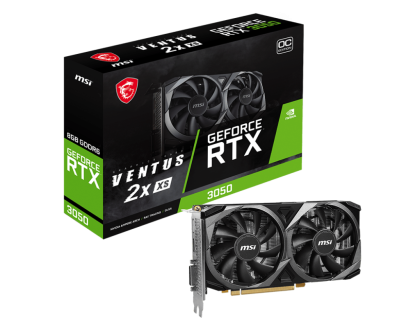 GeForce RTX 3050 VENTUS 2X XS 8GB OC