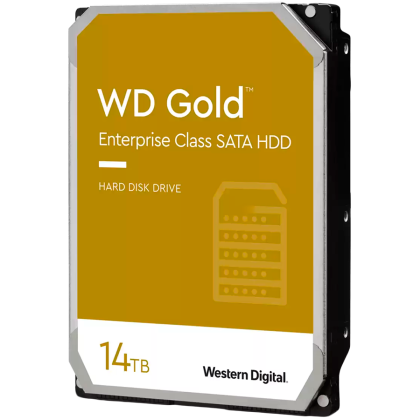 HDD Server WD Gold 14TB CMR 512e, 3.5'', 512MB, 7200 RPM, SATA