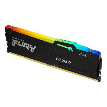 Kingston 16GB 6000MT/s DDR5 CL36 DIMM FURY Beast RGB EXPO, EAN: 740617330748