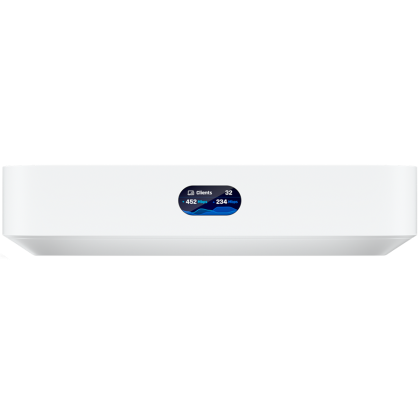 UBIQUITI Compact UniFi Cloud Gateway with a full suite of advanced routing and security features:Runs UniFi Network for full-stack network management;Manages 30+ UniFi devices and 300+ clients;1 Gbps routing with IDS/IPS; Multi-WAN load balancing
