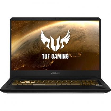 Laptop Gaming ASUS TUF FX705GM cu procesor Intel® Core™ i7-8750H pana la 4.10 GHz, Coffee Lake, 17.3", Full HD, IPS, 8GB, 1TB Hybrid FireCuda, NVIDIA GeForce GTX 1060 6GB, Free DOS, Gun Metal/Gold Steel