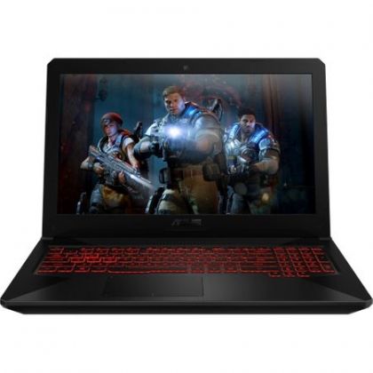 Laptop Gaming ASUS TUF FX504GE cu procesor Intel® Core™ i7-8750H pana la 4.10 GHz, Coffee Lake, 15.6", Full HD, 8GB, 1TB, NVIDIA GeForce GTX 1050 Ti 4GB, Free DOS, Black