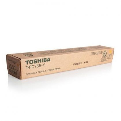 Toner original Toshiba  T-FC75EY, culoare yellow pentru Toshiba  E-Studio 5560 c, 5560 c LCF, 6560 c, 6570 c, S 5500 Series, S 5560 c, S 5560 c LCF, S 6500 Series, S 6560 c, S 6570 c