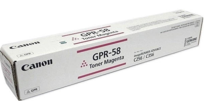 Toner original Canon GPR-058M, culoare magenta pentru Canon imageRUNNER ADVANCE C356i/C256i III/C357iF/C257iF, capacitate 18.000 pagini