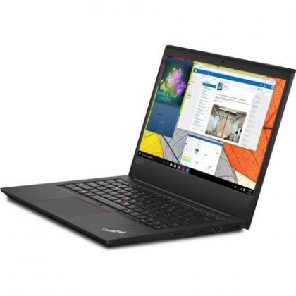 Laptop ultraportabil Lenovo ThinkPad E490 cu procesor Intel® Core™ i5-8265U pana la 3.90 GHz, Whiskey Lake, 14", Full HD, 8GB, 512GB SSD, Intel® UHD Graphics 620, Microsoft Windows 10 Pro, Black