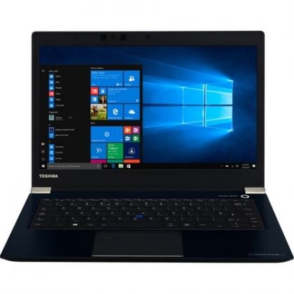 Laptop ultraportabil Toshiba Portege X30-E-11F cu procesor Intel® Core™ i7-8550U pana la 4.00 GHz, Kaby Lake R, 13.3", Full HD, 8GB, 512GB M.2 SSD, Intel® UHD Graphics 620, Microsoft Windows 10 Pro, Blue/Black
