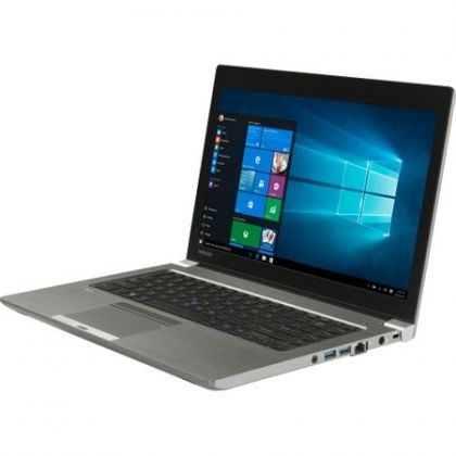 Laptop ultraportabil Toshiba Tecra Z40-C-12Z cu procesor Intel® Core™ i5-6200U pana la 2.80 GHz, Skylake, 14", Full HD, 8GB, 256GB SSD, Intel® HD Graphics, Microsoft Windows 10 Pro, Gri