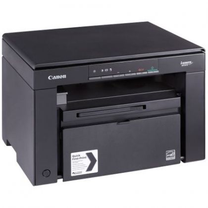 Imprimanta laser monocrom A4, CANON MF3010, 18ppm, 1200x600dpi, 600x600dpi, BUNDLE cartus CRG725