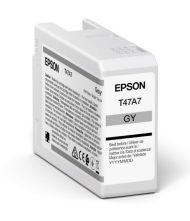 Cartus cerneala original Epson T47A7 Singlepack Gray UltraChrome Pro, culoare gray, pentru Plotter Epson SureColor SC-P900, capacitate 50ml