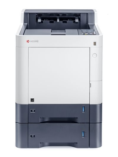 Imprimanta laser color A4, 40 ppm, Kyocera ECOSYS P7040cdn, duplex, 1200x1200 dpi, RAM 1GB, USB, LAN, starter toner