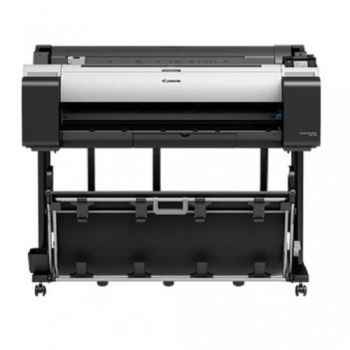 Plotter Canon imagePROGRAF TM-300, 36 inch, A0, 2400x1200 DPI, RAM 2GB, Retea, USB, Wi-Fi, suport imprimanta, starter toner. 