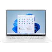 Laptop ASUS Zenbook S16 OLED, procesor AMD Ryzen AI 9 HX 370, up to 5.1GHz, 16", 3K (2880 x 1800) OLED 400nits, RAM 32GB LPDDR5X, 2TB SSD M.2 PCIe NVMe, AMD Radeon 890M Graphics, culoare Scandinavian White, Windows 11 Pro