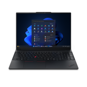 Laptop Lenovo ThinkPad E16 Gen 3 (Intel), Procesor Intel Core Ultra 5 228V up to 4.5GHz, 16" WQXGA (2560x1600) IPS 400nits Anti-glare, ram 32GB soldered 8533MHz LPDDR5x, 1TB SSD M.2 PCIe NVMe, Intel Arc Graphics 130V, culoare Black, No OS