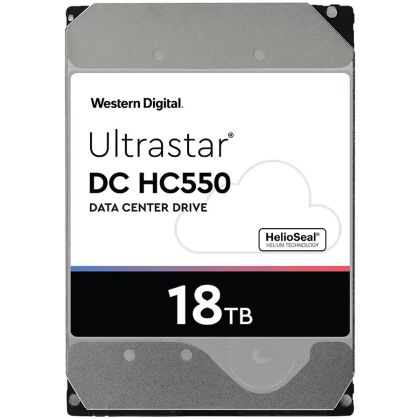 HDD Server WD Ultrastar DC HC550 18TB 512e SE, 3.5", 512MB, 7200RPM, SATA, NP3, SKU: 0F38459