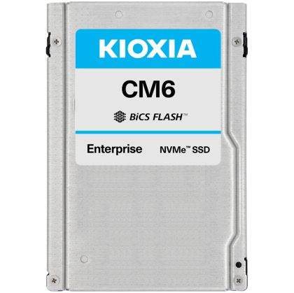 SSD Enterprise KIOXIA CM6-V 3.2TB PCIe Gen4 (1x4 2x2) (64GT/s) NVMe 1.4, BiCS Flash 3D, 2.5", Read/Write: 6900/4200 MBps, IOPS 1400K/350K, DWPD 3