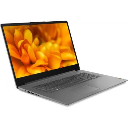 Laptop Lenovo IdeaPad 3 17ITL6, Procesor 11th Generation Intel Core I5 1155G7 up to 4.5GHz, 17.3" HD+(1600x900)TN 250nits anti-glare, ram 12GB(8GB soldered+4GB)3200MHz DDR4, 128GB SSD M.2 PCIe NVMe+1TB HDD, Intel Iris Xe Graphics, culoare Grey, DOS