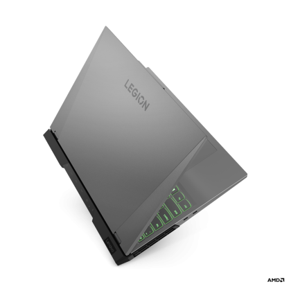 Laptop Lenovo Legion 5 Pro 16ARH7H, Procesor AMD Ryzen 7 6800H up to 4.7GHz, 16" WQXGA (2560x1600) IPS 500nits anti-glare, ram 16GB(2x8GB)4800MHz DDR5, 512GB SSD M.2 PCIe NVMe, NVIDIA GeForce RTX 3070 Ti 8GB GDDR6, culoare Grey, DOS