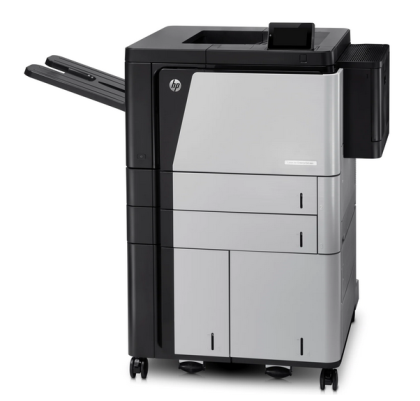 Imprimanta laser multifunctionala monocrom HP LaserJet Enterprise  M806x+, A4/A3, 56 ppm, duplex, ADF, USB, Retea, ecran tactil 10.9 cm, toner black pentru 34.500 pagini