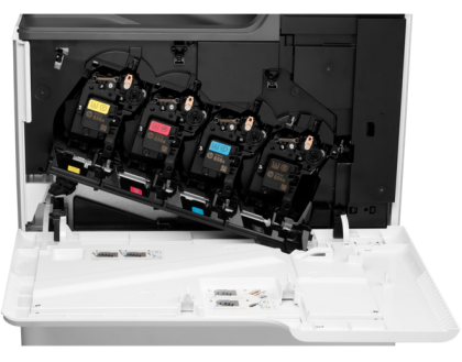 Imprimanta laser multifunctionala color A4, HP Color LaserJet Enterprise MFP M681dh, 47 ppm, duplex, ADF, USB, Retea, ecran tactil,toner