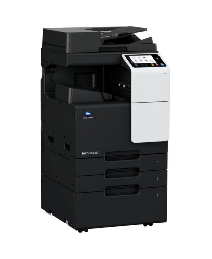Pachet promo imprimanta multifunctionala laser color A3, Konica Minolta Bizhub C257i si set tonere pentru 30000 de pagini