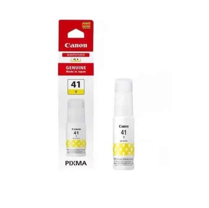 Cartus cerneala original CANON GI-41Y, culoare yellow pentru Canon PIXMA G3460, G3420, G2460, G2420, G1420, capacitate 7700 pagini