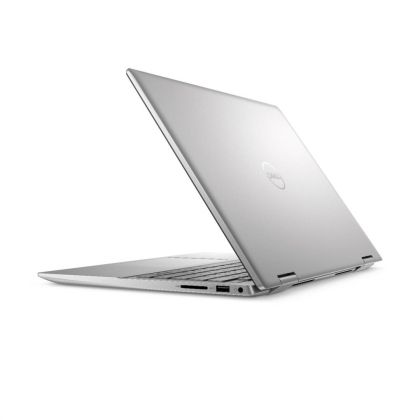 Laptop Dell Inspiron 7430 2in1, Procesor 13th Generatie Intel Core I7 1355U up to 5GHz, 14" FHD+ (1920x1200)WVA touch 250nits, ram 16GB soldered 4800MHz LPDDR5, 512GB SSD M.2 PCIe NVMe, Intel Iris Xe Graphics, culoare Silver, Windows11 Pro  