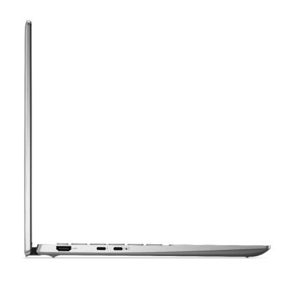 Laptop Dell Inspiron 7430 2in1, Procesor 13th Generatie Intel Core I7 1355U up to 5GHz, 14" FHD+ (1920x1200)WVA touch 250nits, ram 16GB soldered 4800MHz LPDDR5, 512GB SSD M.2 PCIe NVMe, Intel Iris Xe Graphics, culoare Silver, Windows11 Pro  