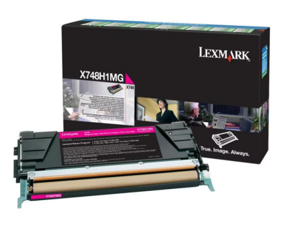 Toner original Lexmark X748, culoare cyan, pentru Lexmark X748de/ Lexmark X748dte, capacitate 10.000 pagini