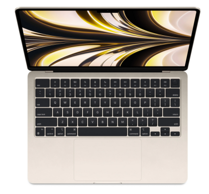 Laptop Apple MacBook Air 13 M2, Procesor Apple M2  CPU cu 8 nuclee, GPU cu 8 nuclee, Neural Engine 16 core, 13.6" (2560 x 1664) IPS 500nits, ram 8GB, 256GB SSD, RO keyboard, culoare Space Grrey, macOS Ventura