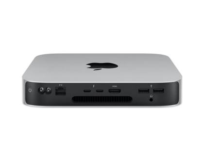 Desktop Apple Mac Mini M2, Procesor Apple M2 cu CPU 8 core, GPU 10 core, Neural Engine 16 core, ram 8GB, 256GB SSD M.2 PCIe NVMe, RO, culoare Silver, macOS Ventura