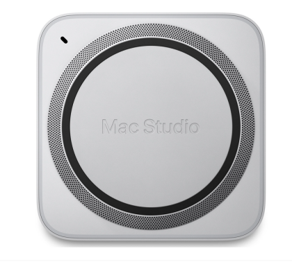 Desktop Apple Mac Studio, Procesor Apple M1 Max cu CPU 10 core, GPU 24 core, Neural Engine 16 core, ram 32GB, 512GB SSD M.2 PCIe NVMe, INT, culoare Silver, macOS Ventura